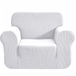 Paks elastne diivani kate elutoa jaoks Stretch Polar fliisist tugitooli kate 1/2/3/4 istekoha L-kujuline nurgadiivani katted 1 Seater valge