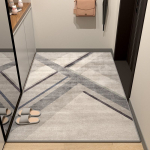 Sisenege majapidamispadja uksest Misexia Mat Home siseruumides libisemiskindel matt 60*90cm gray