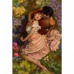 5D DIY t&auml;isruudu/&uuml;mmarguse teemantmaali armastaja kodukaunistus Full Round 20x25CM