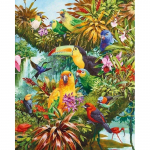 5D teemantmaal tiiger t&auml;is &uuml;mmargune kivikivi pildid loomad kodukaunistus mosaiik teemanttikandid Full Round 20x30CM