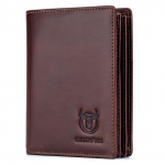 Nahast rahakott Suure mahutavusega rahakoti krediitkaardihoidja meestele 15 kaardipesaga kohv