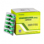 Shankha Bhasma (100 kapslit, 500 mg), Sankhabhasmam, Kottakkal Ayurveda