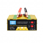 12V/24V autoakulaadija intelligentne impulss-remondi t&uuml;&uuml;pi laadija auto akulaadija hooldaja US kollane