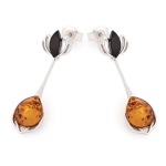 Les Tr&eacute;sors De Lily [R5657] &ndash; k&auml;sit&ouml;&ouml;lised h&otilde;bek&otilde;rvar&otilde;ngad 'Inspiration' Amber 2 h&otilde;bedat tooni (roodiumiga kaetud) - 30x8mm pruun
