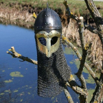 P&otilde;hjala kiiver, keskaegne viikingikiiver Meeste nikerdatud mustriga lahingukiiver, keskaegne kiiver LARP-kiiver viikingikost&uuml;&uuml;m