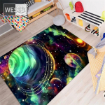 Kosmos Universum Planeet 3D P&otilde;randamatt Vaip Elutuba Suur Suurus Flanell Pehme Magamistoa Vaip 120x160cm 1pcs