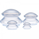 4 tk/komplekt silikoonkuppude ravikomplekt (4 Suurused)Ravikupid s&uuml;gava vaakummassaaži jaoks lihastele, liigestele, fastsiale, l&uuml;mfile 4pcs/set puhas