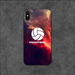 Volleyball Sprot telefoni&uuml;mbris iPhone 11 12 Mini 13 14 Pro Xs Max X 8 7 6s Plus Se Xr Shell jaoks iPhoneXR