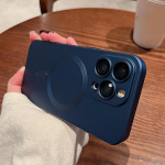 Lilla matt magnetiline juhtmevaba laadimistelefoni &uuml;mbris iPhone'i 14 13 12 11 Pro Max X Xr Xs Max Plus plaaditud kaamera kaitsekate jaoks For iPhone 11