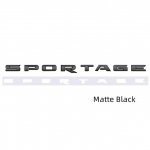 ABS-i kirjaembleemi auto stiil Sportage'i kleebiste jaoks. Pagasiruumi tagumine kere m&auml;rgikleebised V&auml;lisautode tarvikud Kaunistus must