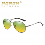 AORON meeste polariseeritud p&auml;ikeseprillid p&auml;eva- ja &ouml;&ouml;prillid Vision multifunktsionaalsed pimestamisvastased UV400 prillid prillid must