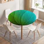 Skelett Lehed &Uuml;mmargune laudlina Veekindel s&ouml;&ouml;gilaua kaunistus Aksessuaarid Klassikalise mustriga lauakate K&ouml;&ouml;gikaunistus diameter 80cm