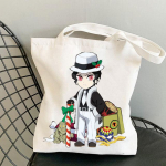 2022. aasta Jaapani anime deemonite tapja, tr&uuml;kitud &otilde;lg, reisimine &ouml;kopood, naine, ostja, kokkupandav rand, l&otilde;uend, disainer k&auml;ekotis 24*26cm