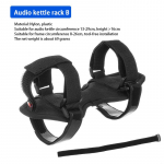 Jalgratta takjakinnitusrihmad Maanteerattas&otilde;iduvarustus Veepudelihoidja Veetopsihoidja Kleebise helihoidja must