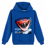 Kevad s&uuml;gis 4-14T Unisex Mood Poppy Playtime Huggy Wuggy Print Poiste ja Gilrsi pikkade varrukatega Pullove kapuuts Lasteriided 140