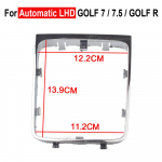 VW Golf 7 7.5 Golf R LHD jaoks automaatse DSG k&auml;iguvahetusnupu kangi raami kronsteini k&auml;igukangi nupp 5G2713203 5G2 713 Automatic- LHD