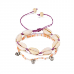 2 tk/komplekt Lihtsad v&auml;rvilised helmed akr&uuml;&uuml;lkest puuvillane n&ouml;&ouml;r jalav&otilde;rude komplekt naiste moeehted, kingitus 1