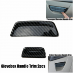 Car-Styling k&auml;igukasti topsihoidja uksek&auml;epide roolil &otilde;huava Dekoratiivne &uuml;mbris Ford Focus 3 mk3 jaoks Glovebox Handle 2pc