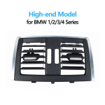 Tagumise istme v&auml;rske &otilde;hu kliimaseadme (AC) &otilde;hutusresti paneel BMW 3 1 2 4 seeriale F30 F31 F34 F35 F20 F87 F32 F33 Rear Standard black