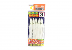 Sasame P-421 kummist Squid Pearl Glitter 3 tolli (2576) DC
