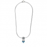 Heart 925 Sterling Silver Snake kett Kaelakee Secure Ball Clasp Beads Charms Chocker Kaelakee Naistele Meestele Pulmatehtud ehted 45CM kuld