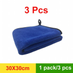 Mikrokiust r&auml;tik auto mikrokiust lapiga pesur&auml;tik Mikrofiiber puhastuslapp autopesu kuivatusr&auml;tik Auto 30X30X3pcs