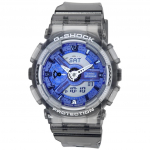 Casio G-Shock analoog digitaalne sinise numbrilauaga kvartsist GMA-S110TB-8A 200M naiste k&auml;ekell sinine