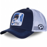 Uus br&auml;ndianime Captain Tsubasa Snapback puuvillane pesapallim&uuml;ts Unisex naistele isa v&otilde;rkk&uuml;bar Trucker Dropshipping