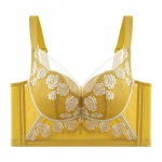 Noble aluspesu, mis on kogutud ilma terasr&otilde;ngata, l&otilde;tvumisvastased rinnahoidjad 34/75ABC kollane