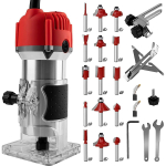 800 W puidut&ouml;&ouml;tlemise elektriline trimmer puidu freesimine graveerimine pilude l&otilde;ikamine trimmimismasin nikerdusmasin puut&ouml;&ouml;tlemismasin ruuterid punane