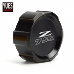 Mootorratta tarvikud Punane eesmine tagumine vedelikusilindri peapaagi kate Kawasaki Z750 Z 750 jaoks 2007-2012 2008 2010 Rear black