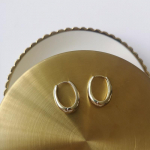 1 paar Korea isikup&auml;rastatud metallist 14k kullast naiste &otilde;&otilde;nsad kuldk&otilde;rvar&otilde;ngad s&otilde;brap&auml;eva kingitus kuld