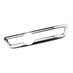 ABS Chrome auto v&otilde;tmehoidja k&uuml;tusepaagi nupu paneeli raami kaunistuse kleebis Peugeot 2008 2014 jaoks &ndash; LHD styel 1 black