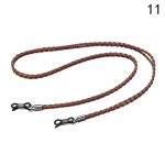 Mood Prillid Tross Libisemiskindlad Prillid Dekoratiivkett PU Praetud Tainas Keerud K&ouml;ie Klaasid K&ouml;ied Pakendamine Prillid Aksessuaarid