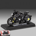 1/18 Scale Devil Diecast mootorratta mudelm&auml;nguasi lastele v&auml;ikelastele poistele t&uuml;drukutele kingituste kollektsioon 1/18-12.5x6.3x3cm must