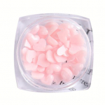 Nail Heart Decor Hea nakkuv lame seljavaik roosa