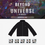 Ettetellige 2023. aasta JAECHAN FANMETING TOUR Beyond The Universe Soulis l&uuml;hike polsterdatud jope