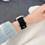 20 mm 22 mm pehmest silikoonist kellarihmad esmaklassilised kellarihmad, vastupidavad ja veekindlad roosimustriga &uuml;hilduvus Samsungi, Huawei, Amzfiti, 22mm