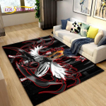 Bleach Japan Anime Cartoon Area vaip, suur, vaibavaip elutoa diivani uksemati kaunistamiseks, Kid Play libisemiskindel p&otilde;randamatt 40cm x 60cm