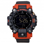 Casio G-Shock Mudman Master Of G-Land digitaalne oranži ja musta vaigurihmaga p&auml;ikesepatarei GW-9500-1A4 200M meeste k&auml;ekell must