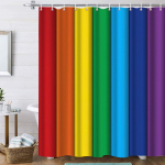 JINRUN Vannitoa paksendatud veekindel kardin hallitusekindel du&scaron;ikardin du&scaron;ikardin du&scaron;ikardin Vannitoa kardin, ilma perforatsioonita 180cmx120cm（150g）
