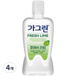 Gagreen Fresh Lime Mouthwash, 380ml, 4 units