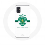 Samsung Galaxy A51 &uuml;mbris scp sport portugali valgel taustal