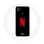 Xiaomi Redmi 9C &uuml;mbris Netflix Logo punane must taust