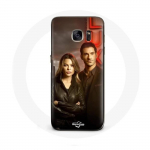 Coque pour Samsung Galaxy S6 edge Chloe Decker et Lucifer Morningstar