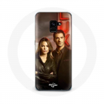 Coque pour Samsung Galaxy A8 Plus Chloe Decker et Lucifer Morningstar
