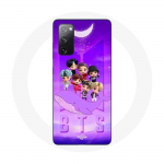 Coque pour Samsung Galaxy S20 FE BTS TinyTAN Animation Affiche RM Jin Suga J-Hope Jimin Jungkook Et V Zero O&rsquo;Clock