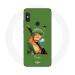 Kahe kaameraga Xiaomi Redmi Note 5 AI &uuml;mbris &Uuml;hes t&uuml;kis Manga Zoro m&otilde;&otilde;k
