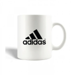 Mug en C&eacute;ramique logo Adidas Noir Firme