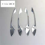 Car Styling Outer Door Bowl And Handle Protective Stickers Cover Trim for Mercedes Benz GLE W166 ML GL GLS X166 auto Accessories h&otilde;be
